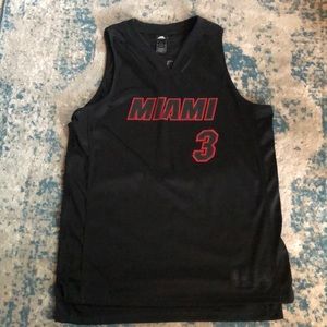 Dwayne Wade adidas Blk/red jersey